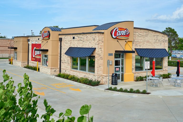 Architectural Photography of Raising Cane's in Denton, Texas - El Paso ...