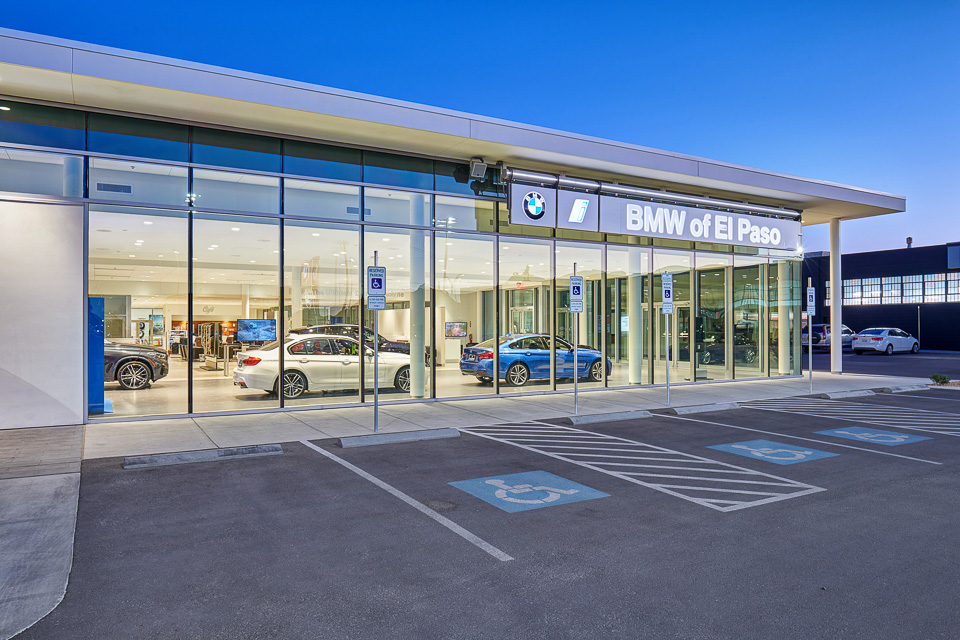 Architectural Photography of BMW of El Paso